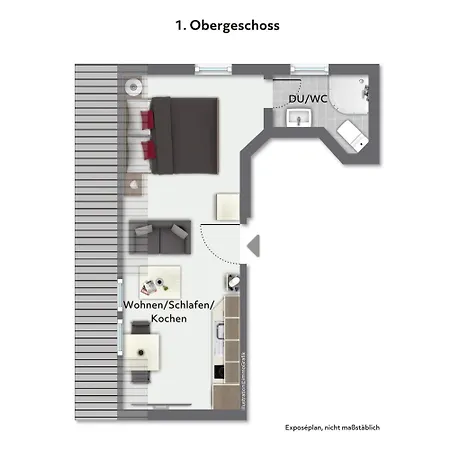 Gaestehaus Karstadt 03 - Apfelstuebchen Appartement